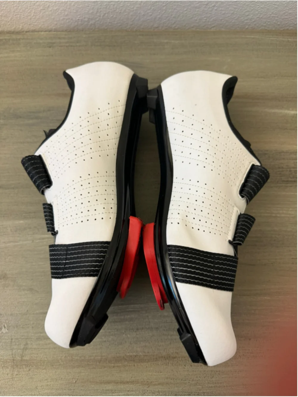 Fizik Tempo Powerstrap R5 Cycling Shoes Size 44 w/ Look Delta Peloton Cleats EUC